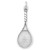 Image of Tennis Racket Charm 925 Sterling Silver