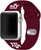 Image of Texas A&M Aggies Silicone Watch Band Compatible with Apple Watch - 38mm/40mm/41mm Maroon C-AB2-118-38