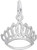 Image of Tiara Charm (Choose Metal) by Rembrandt