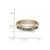Image of Titanium 5mm Yellow IP-plated Beveled Edge Brushed/Polished Band Ring