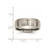 Image of Titanium 8mm Laser Design Brushed Band Ring TB26D