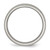 Titanium Beveled Edge, Concave 6mm Brushed & Polished Band Ring