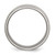 Image of Titanium Ridged Edge 8mm Brushed and Polished Band Ring TB198