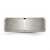 Image of Titanium Ridged Edge 8mm Brushed and Polished Band Ring TB198