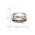 Image of Titanium w/ Sterling Silver Inlay 8mm Polished Band Ring