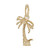 Image of Tropical Palm Tree Charm (Choose Metal) by Rembrandt