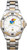 University Of Kansas All-Pro Mens Two-Tone Watch W/Bracelet by LogoArt