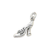 Image of Vintage High Heel Charm 925 Sterling Silver