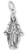 Image of Virgin Mary Charm 925 Sterling Silver