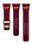 Image of Virginia Tech Hokies Silicone Watch Band Compatible with Apple Watch - 42mm/44mm/45mm Maroon C-AB1-109-42