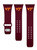 Virginia Tech Hokies Silicone Watch Band Compatible with Apple Watch - 42mm/44mm Maroon
