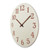 Vogue-Ivory Resin Wall Clock (Gifts)