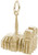Notre Dame Cathedral 3D Charm (Choose Metal) by Rembrandt