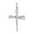 Image of Baseball Bat Cross Charm (Choose Metal) by Rembrandt