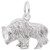 Grizzly Bear Style 3069 Charm (Choose Metal) by Rembrandt