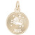 Image of Leo Constellation Disc Charm (Choose Metal) by Rembrandt