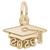 Image of Grad Cap 2026 Charm (Choose Metal) by Rembrandt