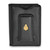 Image of Gold-plated Sterling Silver LogoArt Purdue Black Leather Wallet