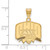 Image of 14k Yellow Gold LogoArt Ohio University Medium Pendant
