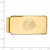 14k Yellow Gold NHL LogoArt Chicago Blackhawks Money Clip
