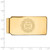 14k Yellow Gold LogoArt University of North Dakota Crest Money Clip