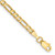 Image of 14K Yellow Gold 3mm Concave Open Figaro Chain