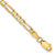 Image of 14K Yellow Gold 4mm Concave Open Figaro Chain