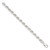 Image of Sterling Silver 8mm Diamond-cut Rope Chain QDC170-9