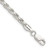 Image of Sterling Silver 3.5mm Diamond-cut Rope Chain QDC080-10