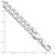 Image of Sterling Silver Rhodium-plated 8.5mm Flat Curb Chain QLB220R-9