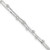 Image of Sterling Silver Polished Beaded 2-strand 10 inch Plus 1 inch ext. Anklet