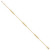 Image of 14K Yellow Gold Polished w/ .5in ext. Anklet LF1532-9.5