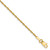 Image of 10k Yellow Gold 1.5mm Diamond-Cut Lightweight Rope Chain 8064-9 Image of 10k Yellow Gold 1.5mm Diamond-Cut Lightweight Rope Chain 8064-9