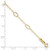 Image of 14K Yellow Gold Oval Design Bracelet