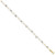 Image of 14k Two-tone Gold Puff Stars Bracelet