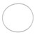 Image of 10k White Gold 1.5mm Polished Slip-on Bangle Bracelet