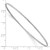 Image of 10k 1.5mm White Gold Diamond-Cut Slip-on Bangle Bracelet