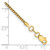 Image of 14K Yellow Gold 7 inch 1.5mm Hollow Round Box with Lobster Clasp Bracelet