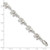 Image of Sterling Silver Elephants Bracelet QA13-8