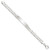Image of Sterling Silver Curb Link ID Bracelet QID199-7.5
