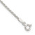 Image of Sterling Silver 1.5mm Solid Rope Chain QDR030-8