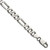 Image of Sterling Silver Antiqued 7.5mm Figaro Chain QFG200A-9