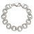 Image of Sterling Silver Polished Fancy Link Bracelet QG1556-8.5