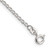 Image of Sterling Silver 1.5mm Open Elongated Link Chain QLL050-7