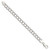 Image of Sterling Silver 10.5mm Double Link Charm Bracelet QG2211-8.5
