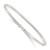 Image of Sterling Silver Polished Flexible Bangle Bracelet QB1491