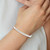 Image of Sterling Silver Polished Flexible Bangle Bracelet QB1493