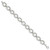 Image of Sterling Silver Polished And Textured Link Bracelet QG3877-8