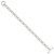 Image of Sterling Silver 7.75inch Polished Fancy Link Toggle Bracelet QH130-7.75
