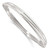 Image of Sterling Silver Polished Triple Intertwined Slip On Bangle Bracelet QB1474